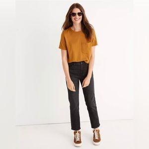 Madewell Perfect Vintage Cropped Jean in Sumner Wash